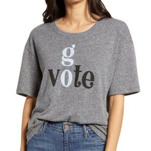 Treasure & Bond Grey Go Vote Graphic Tee